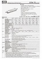 DataSheet CEN-75-24 pdf